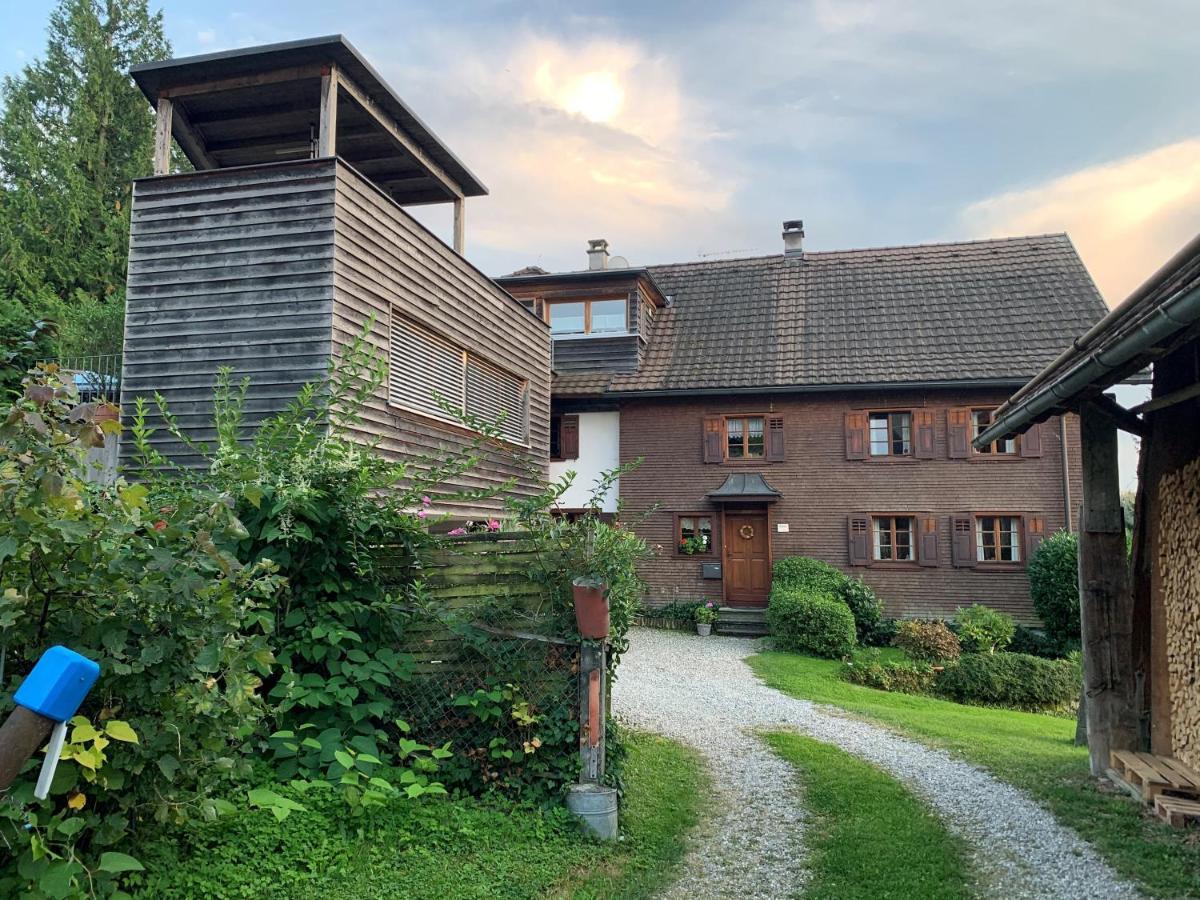 Bauernhaus Am Pfaenderhang Mit Seeblick Lochau Bagian luar foto